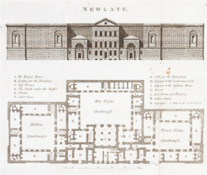 Il Carcewre di Newgate, Progetto (Archivio Cesare Burdese)